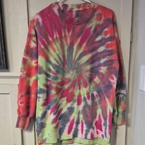Colorful Tie-Dye Sweatshirt